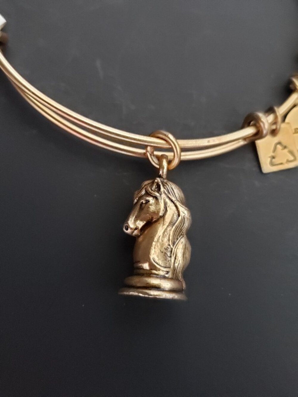 New ALEX AND ANI "THE KNIGHT" BRACELET Chess Horse 669